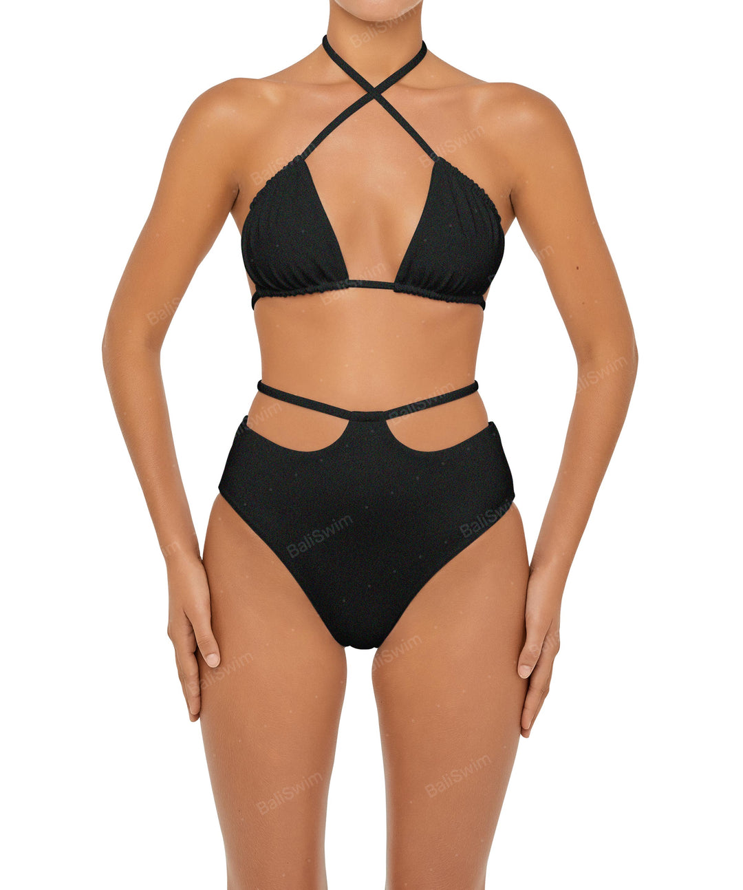 BSWS-T93 Versatile Strappy Bikini Top