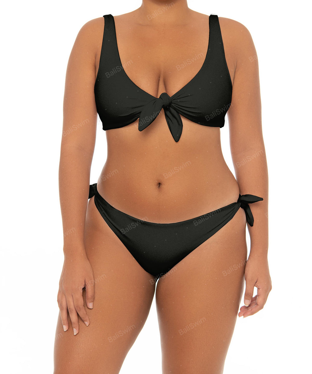 BSWSP-T01 Tie Knot Bikini Top – Bali Swim