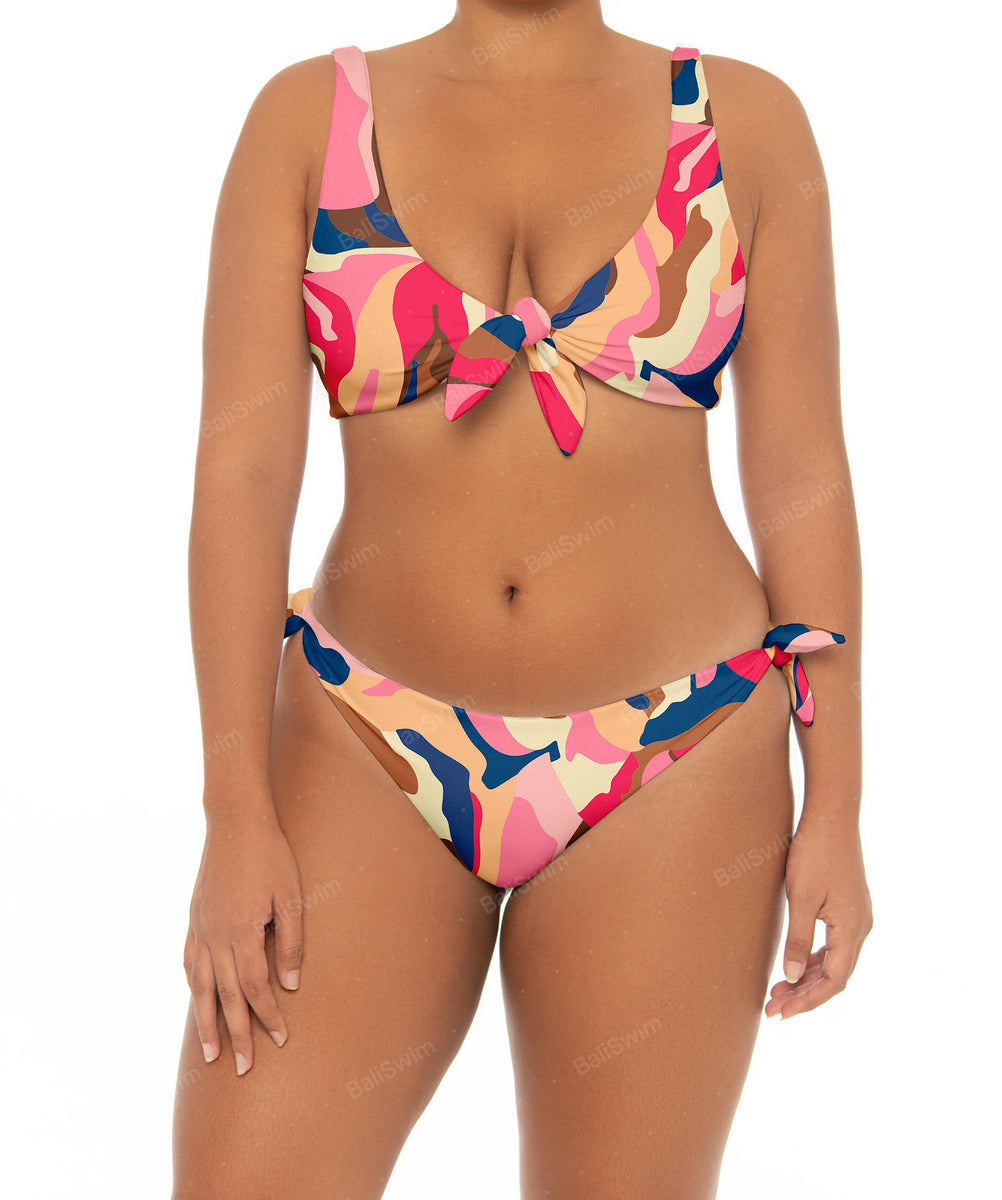 BSWSP-T01 Tie Knot Bikini Top – Bali Swim