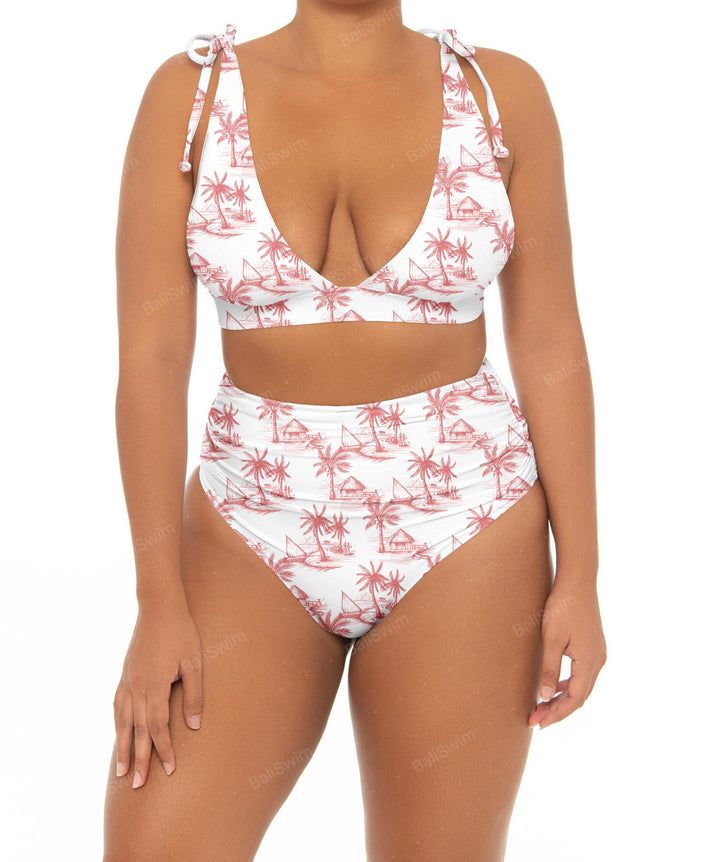 BSWSP-T07 Adjustable Tie Strap Bikini Top