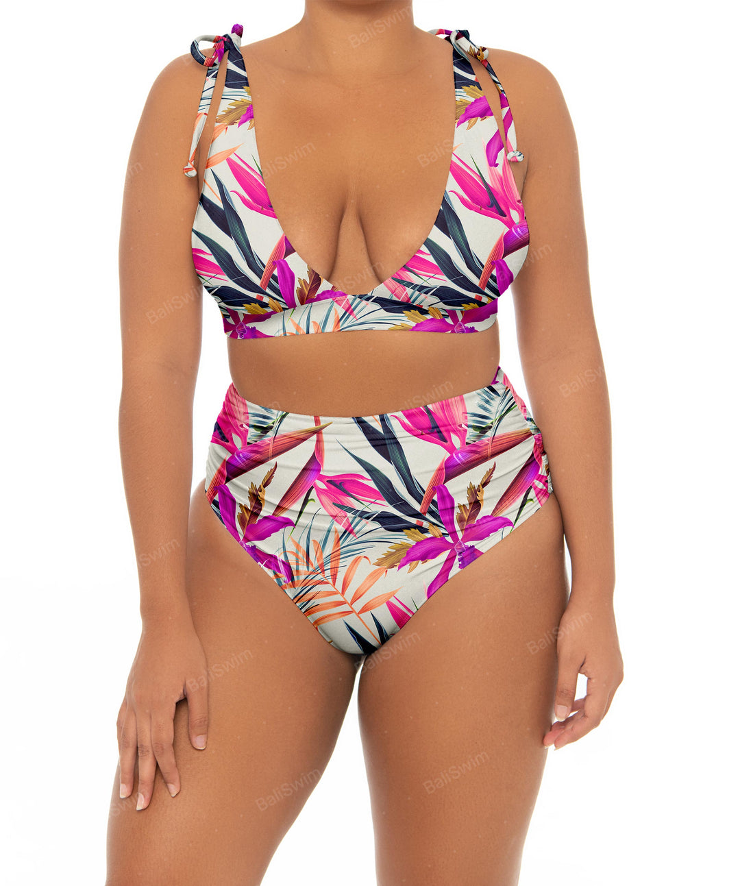 BSWSP-T07 Adjustable Tie Strap Bikini Top