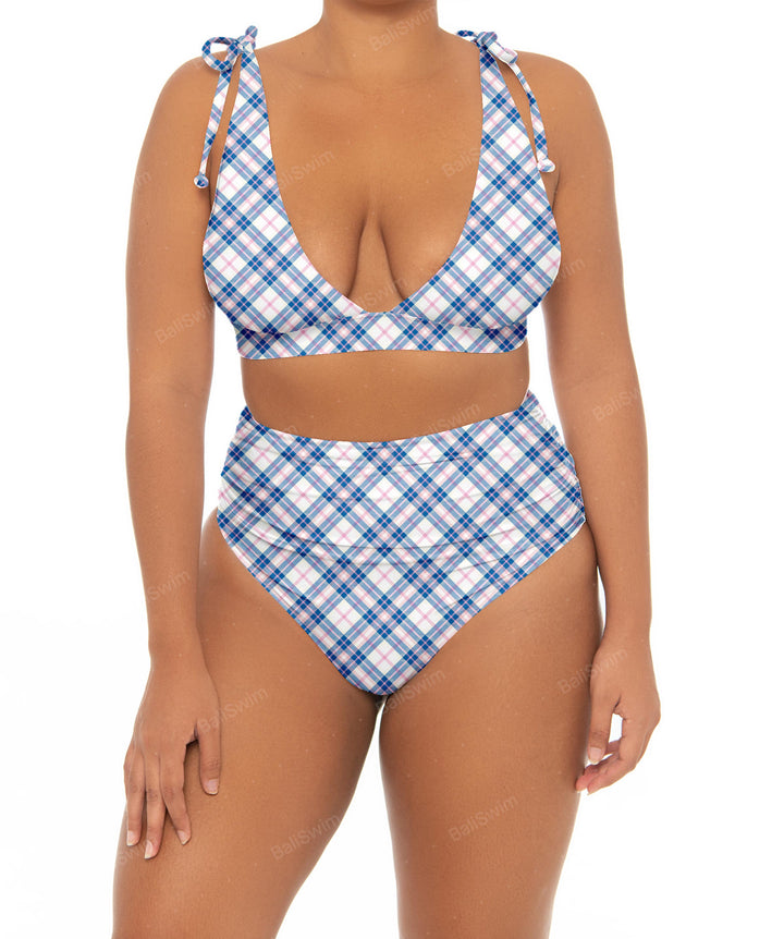 BSWSP-T07 Adjustable Tie Strap Bikini Top