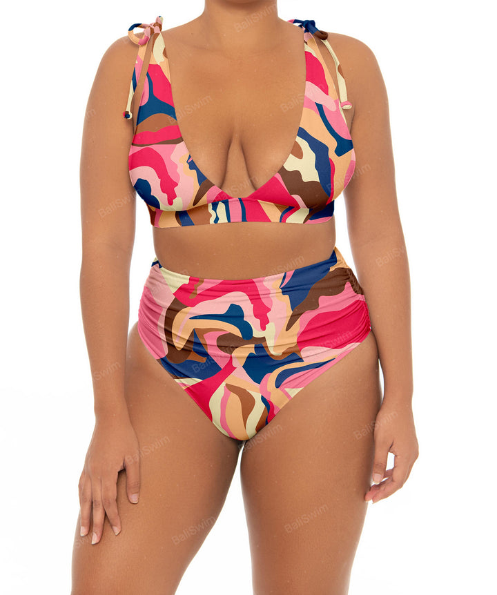 BSWSP-T07 Adjustable Tie Strap Bikini Top