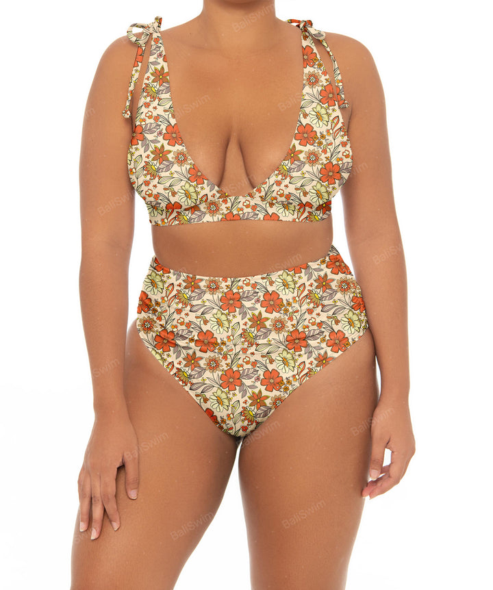 BSWSP-T07 Adjustable Tie Strap Bikini Top