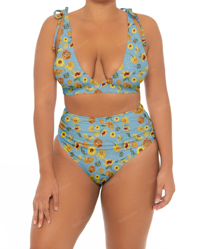 BSWSP-T07 Adjustable Tie Strap Bikini Top