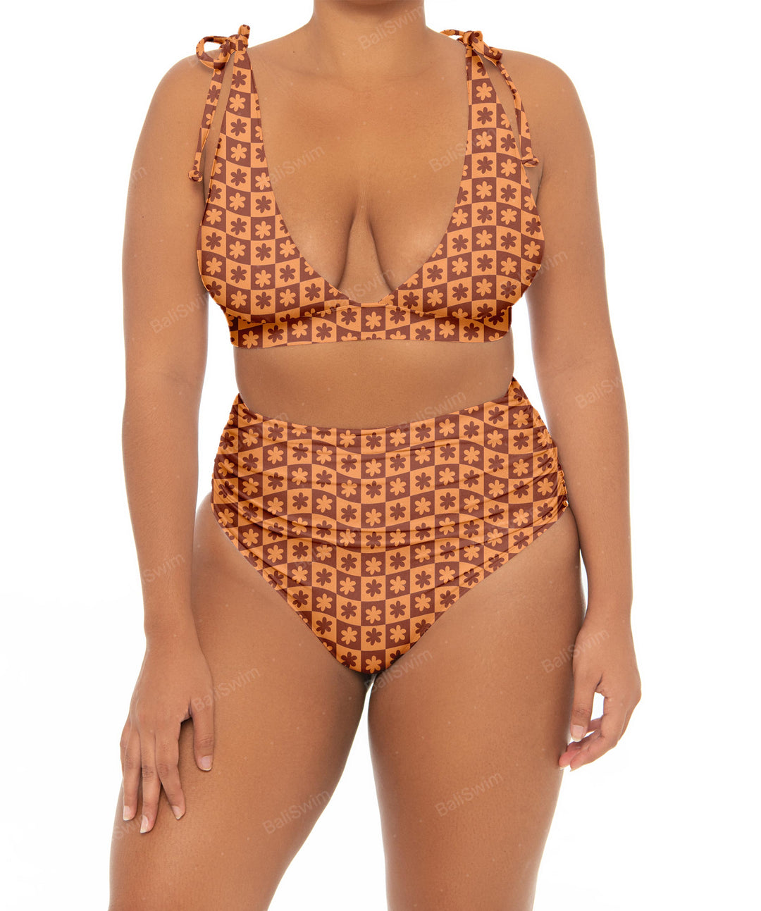 BSWSP-T07 Adjustable Tie Strap Bikini Top