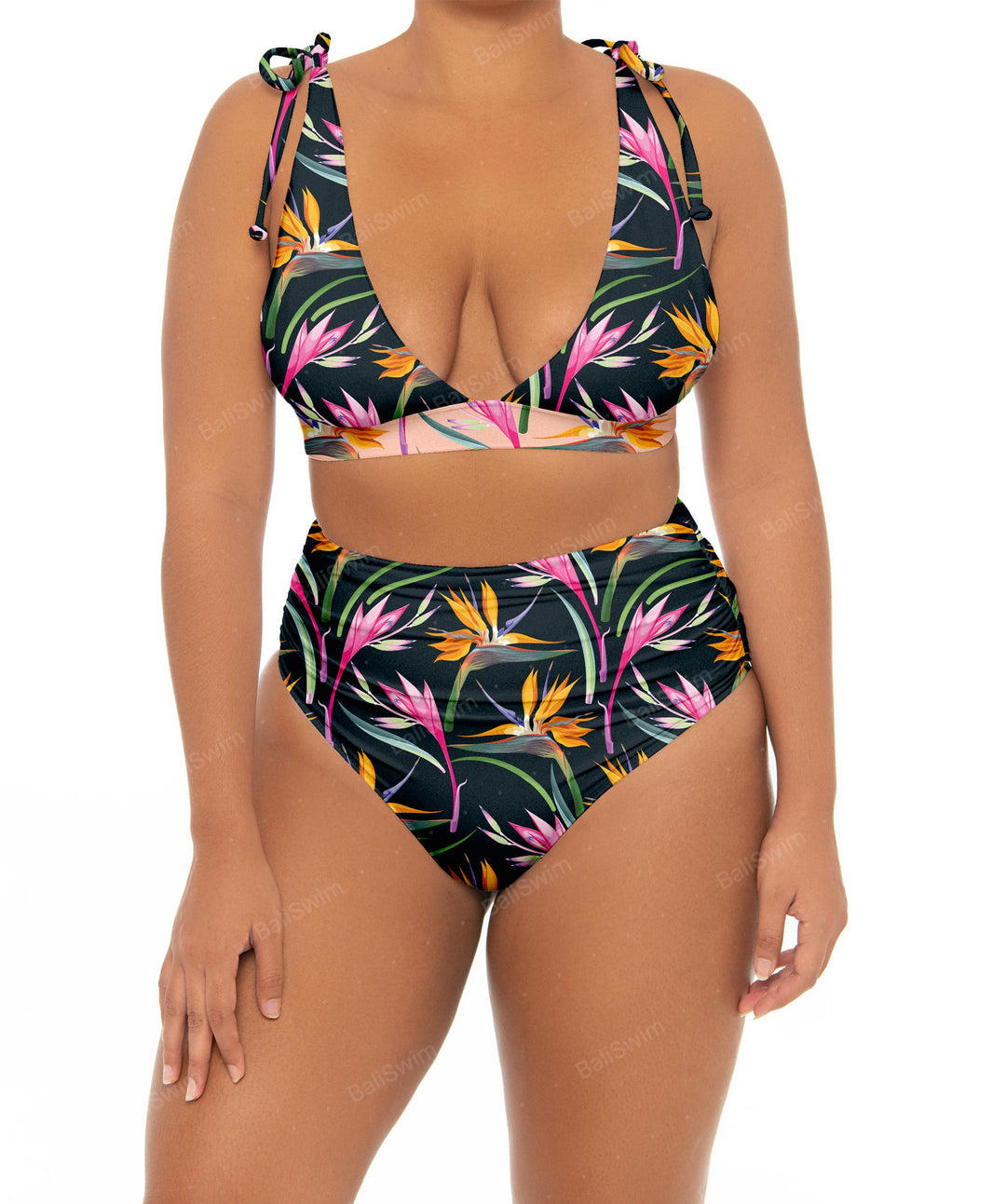 BSWSP-T07 Adjustable Tie Strap Bikini Top