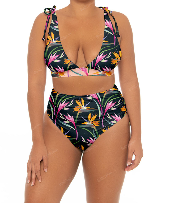 BSWSP-T07 Adjustable Tie Strap Bikini Top