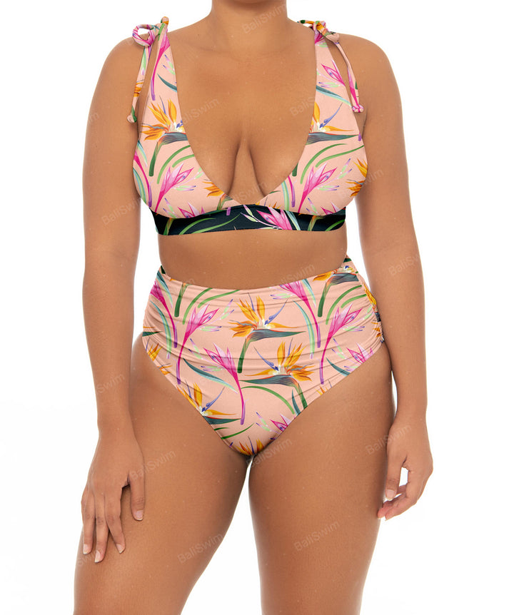 BSWSP-T07 Adjustable Tie Strap Bikini Top