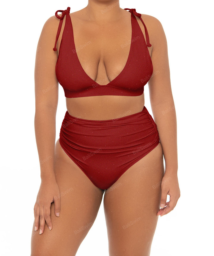 BSWSP-T07 Adjustable Tie Strap Bikini Top
