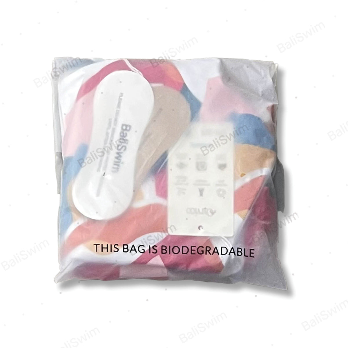 100pcs Customized Plastic Shopping Bag With Printed Courier -  Israel