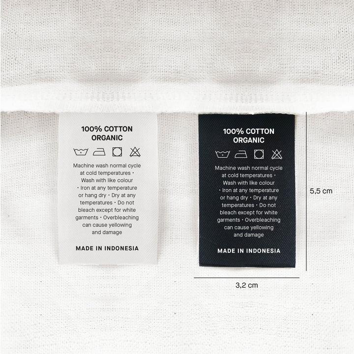 Sateen Tape Care Instruction