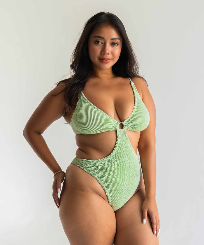 Triangle Monokini Color Light Green by Bali Swim