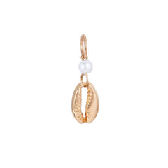BC-04 Pearl Conch Shell Bikini Charm
