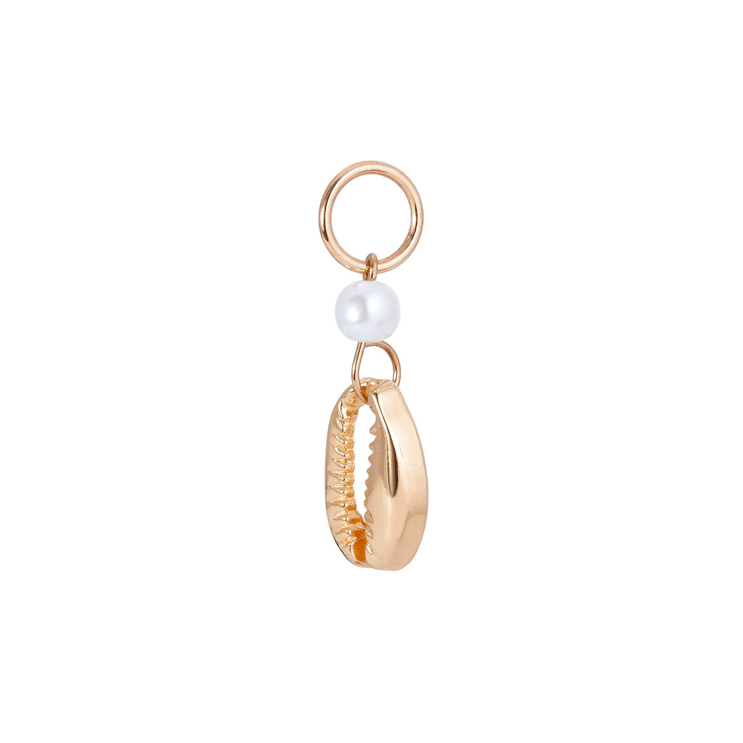 BC-04 Pearl Conch Shell Bikini Charm