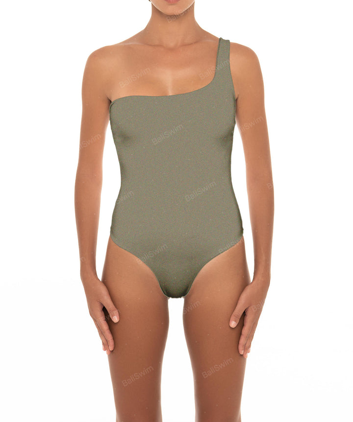 BSWS-S16 One Shoulder Swimsuit