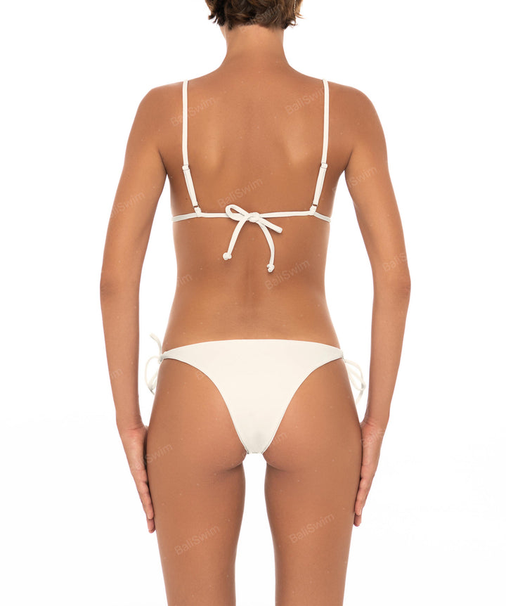BSWS-B21 Low Rise Ring Side Tie Bikini Bottom