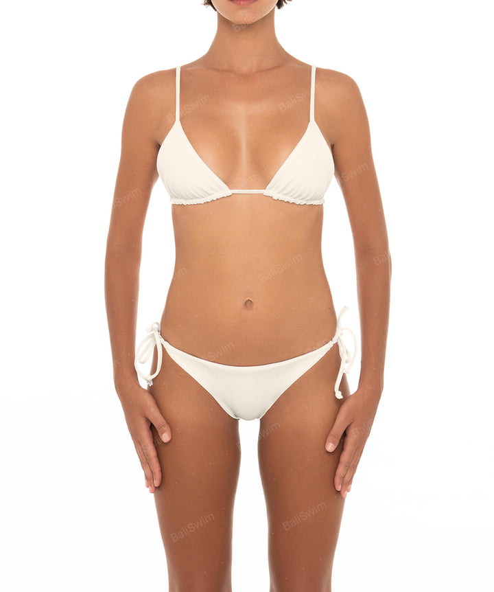 BSWS-B21 Low Rise Ring Side Tie Bikini Bottom