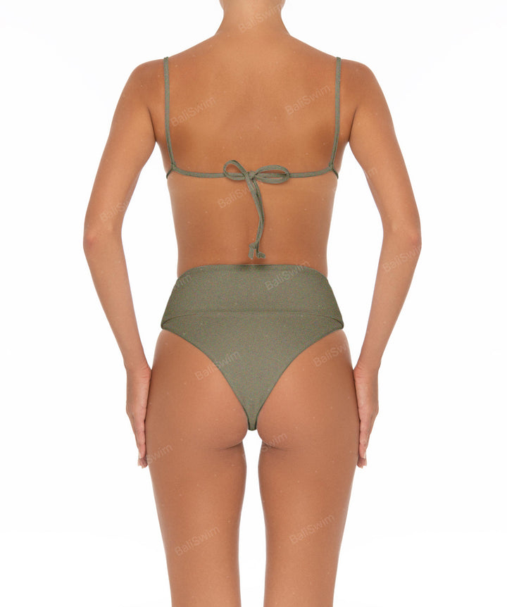 BSWS-B37 High Rise Bikini Bottom