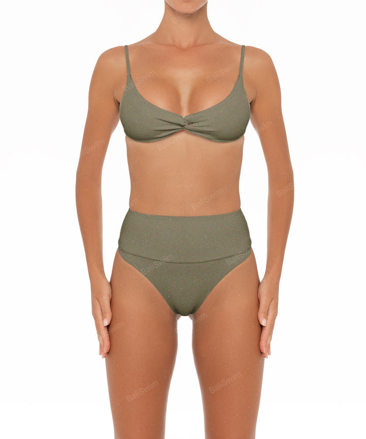 BSWS-T37 Chain Knotted Bikini Top