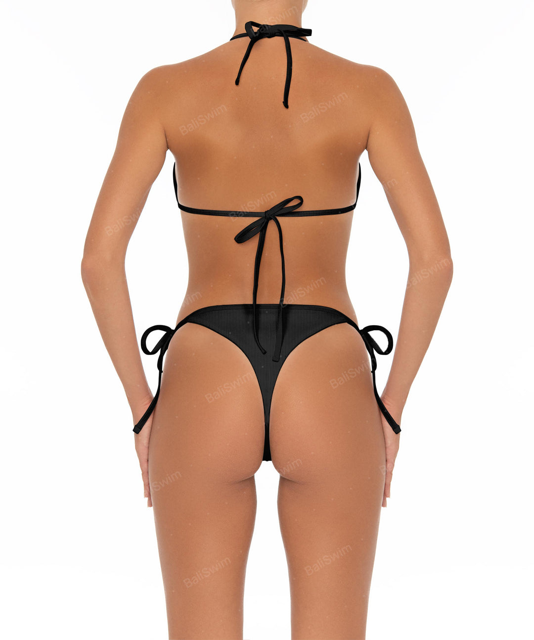 BSWS-B38s Binded Side Tie Bikini Bottom