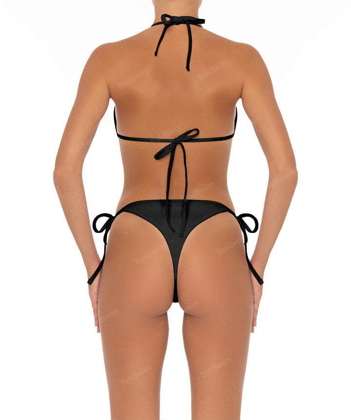 BSWS-B38s Binded Side Tie Bikini Bottom