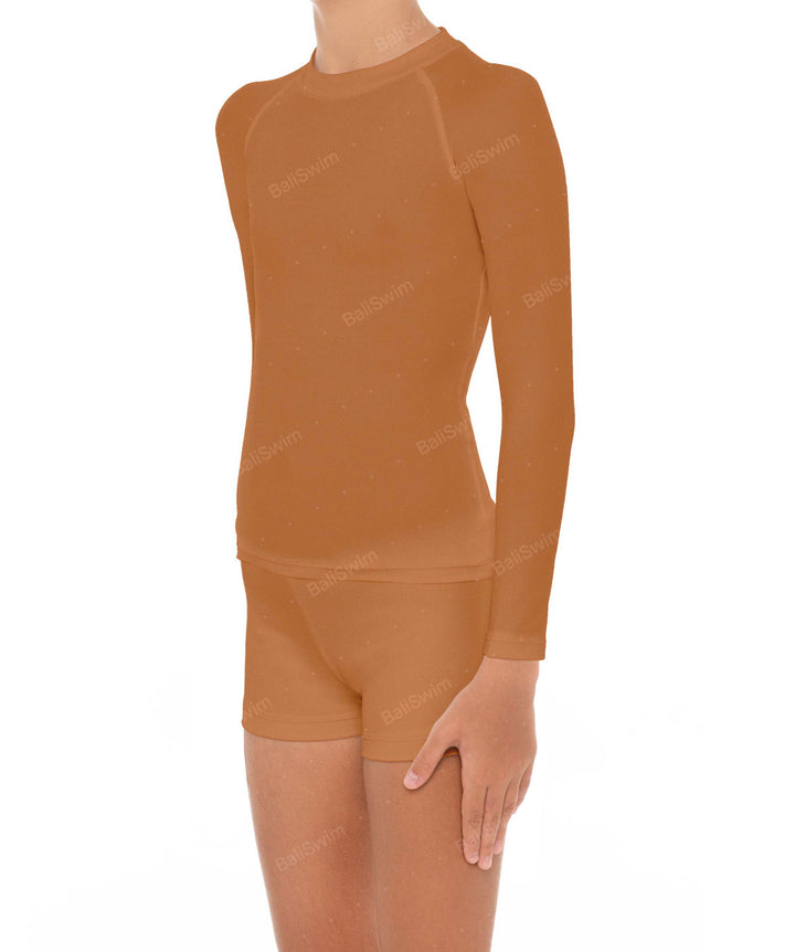 BSGS-RT03 Girl's Rash Guard Top