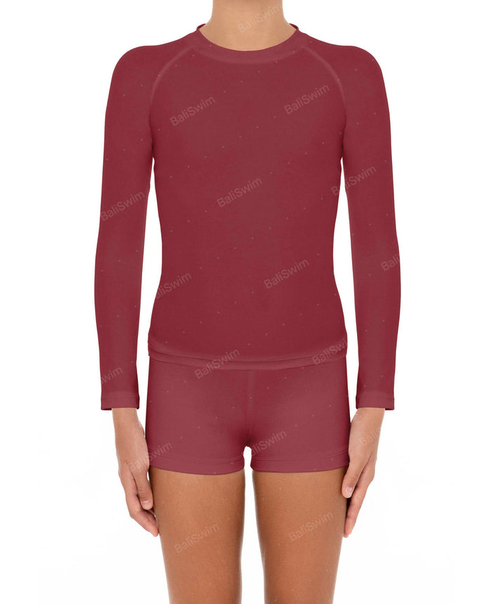 BSGS-RT03 Girl's Rash Guard Top