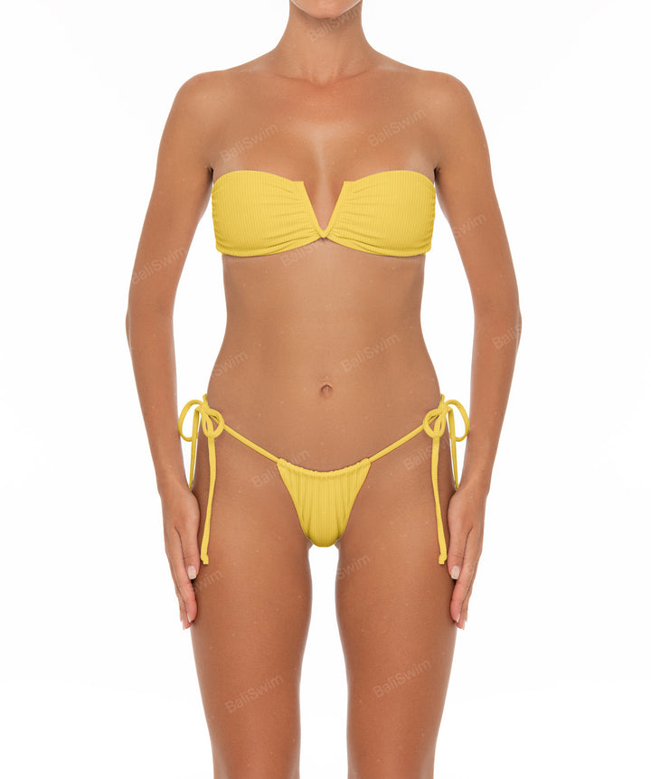 BSWS-T34 V-Wire Bandeau Bikini Top