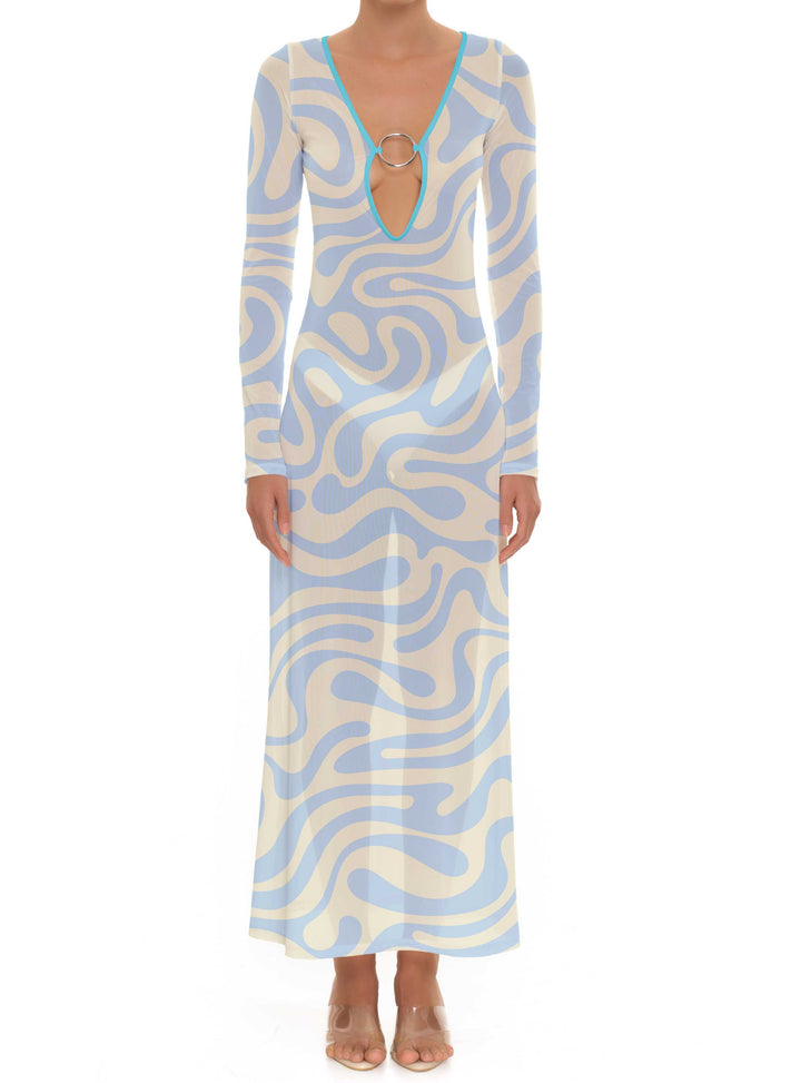 BSWR-D17 O Ring Long Dress