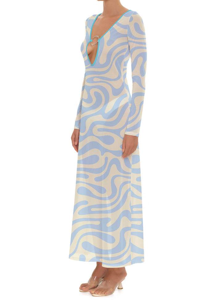 BSWR-D17 O Ring Long Dress