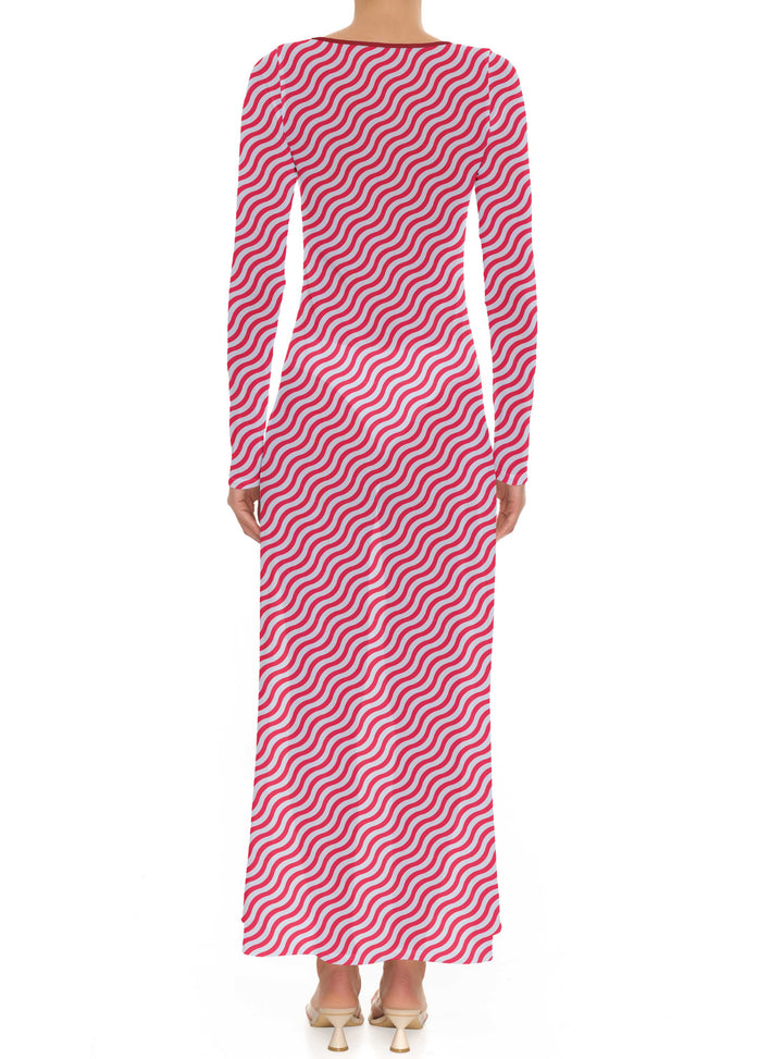 BSWR-D17 O Ring Long Dress