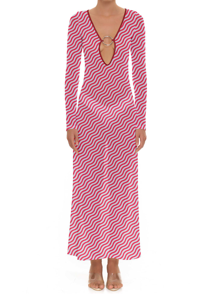 BSWR-D17 O Ring Long Dress