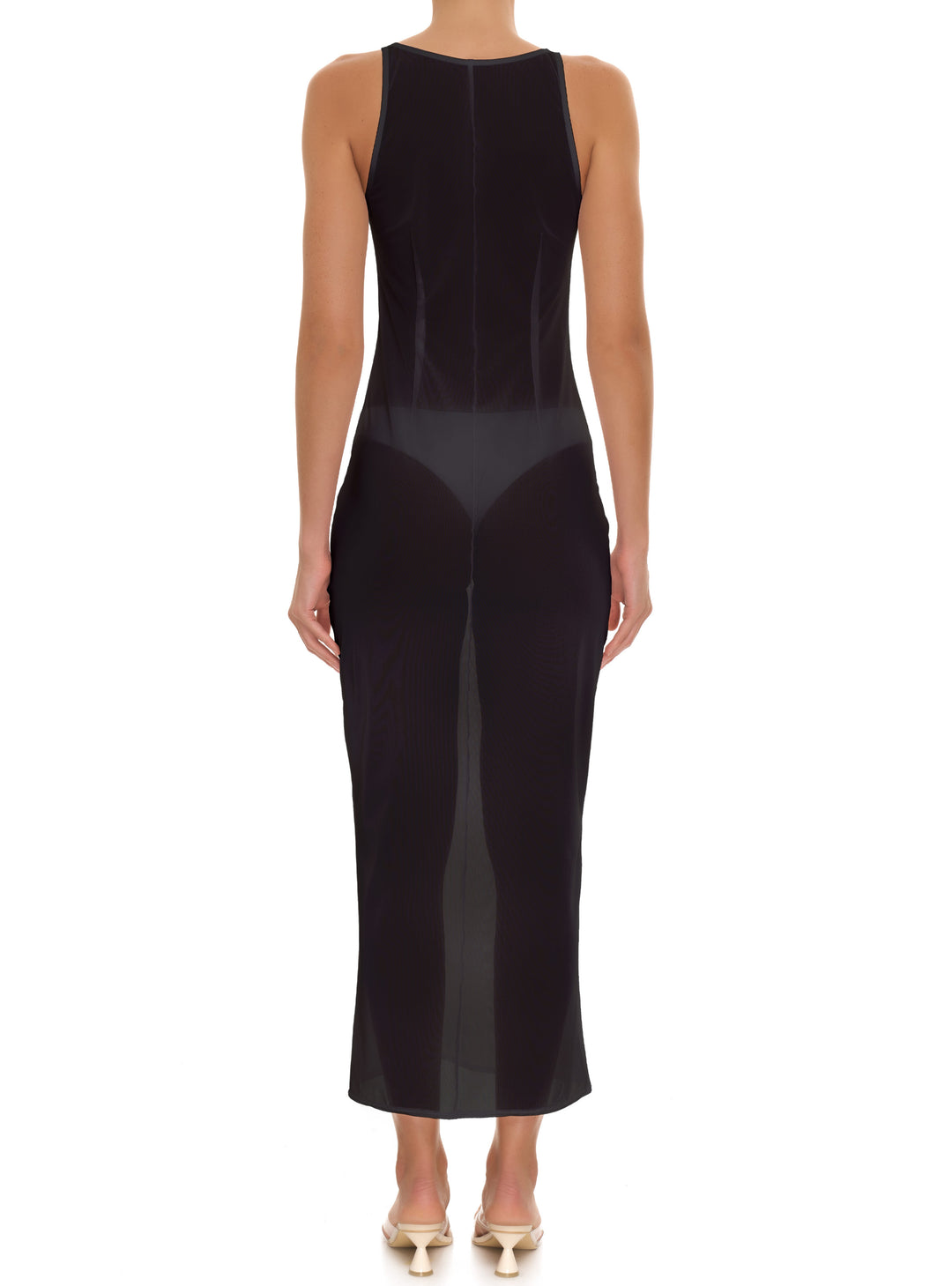 BSWR-D19 Self Tie Long Dress