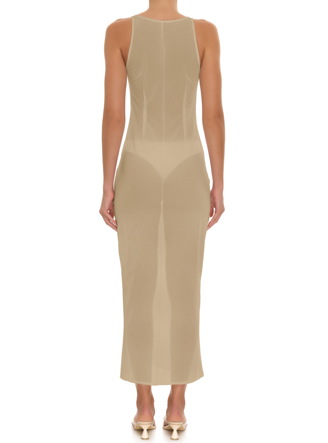 BSWR-D19 Self Tie Long Dress
