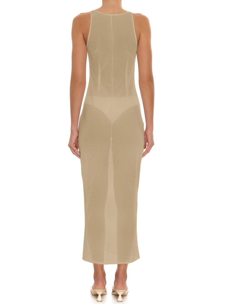 BSWR-D19 Self Tie Long Dress