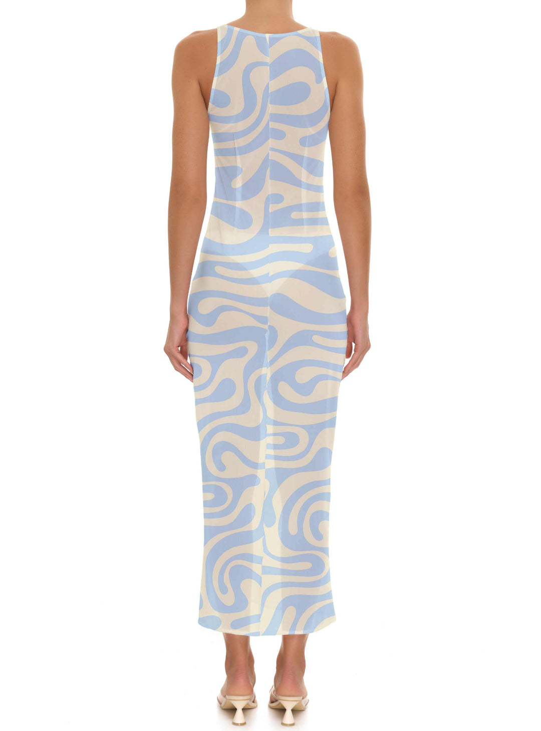 BSWR-D19 Self Tie Long Dress