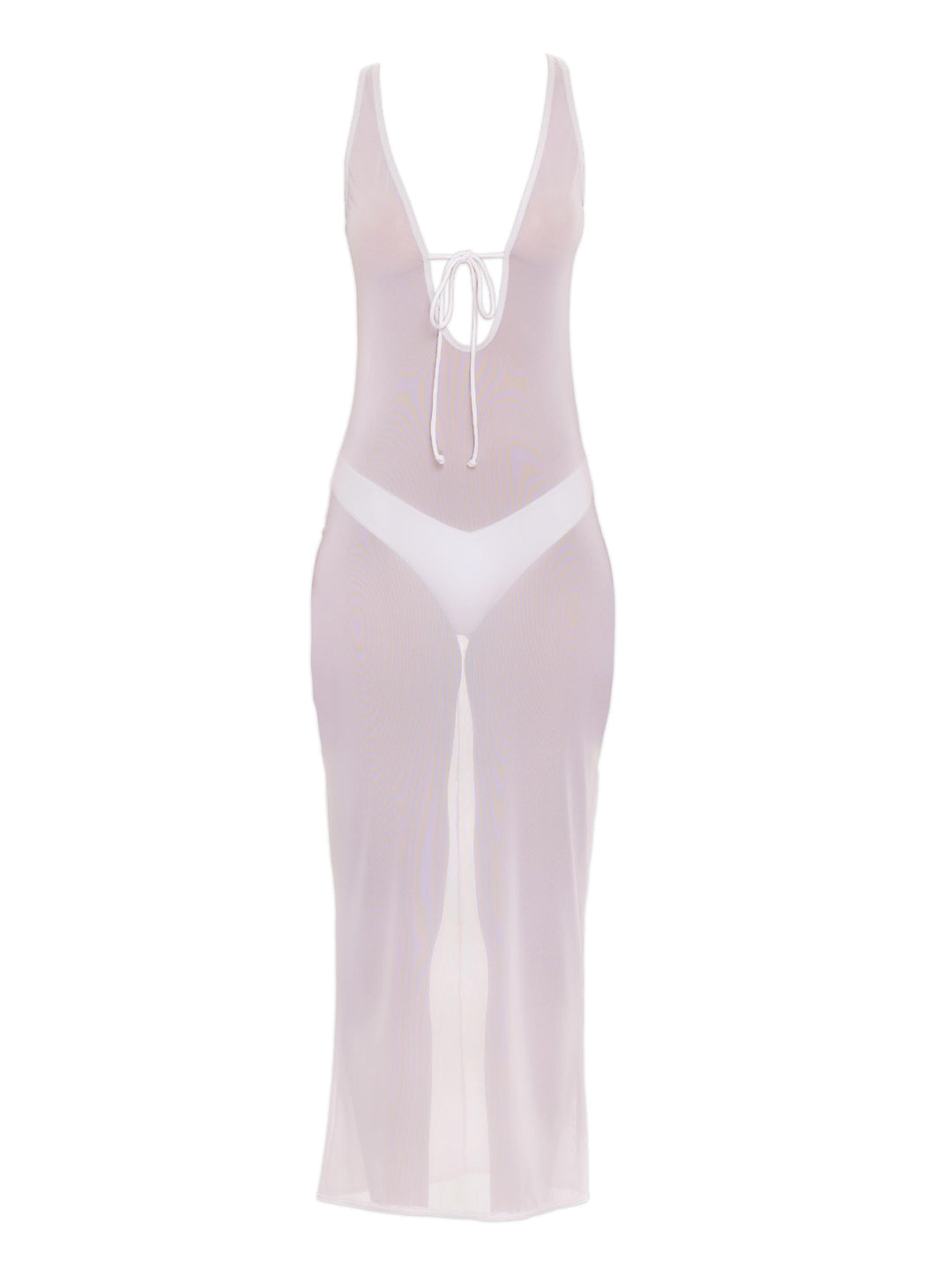 BSWR-D19 Self Tie Long Dress