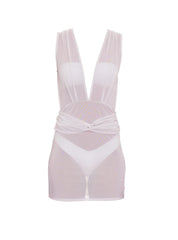 BSWR-D20 V Scrunch Mini Dress