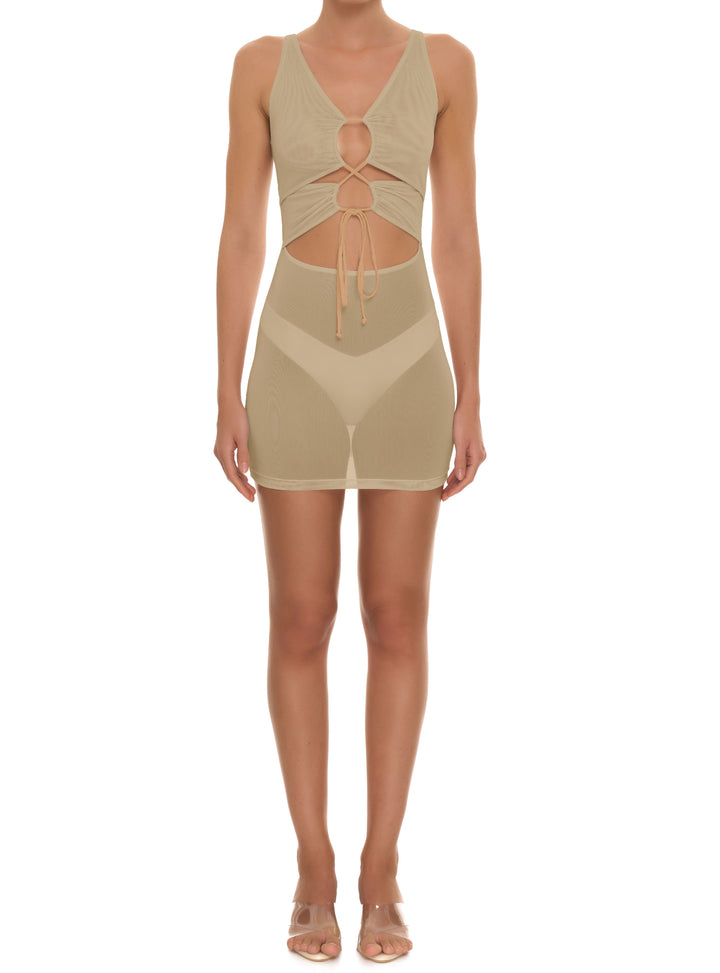 BSWR-D22 Cutout Mini Dress