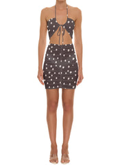 BSWR-D23 Halter Mini Dress