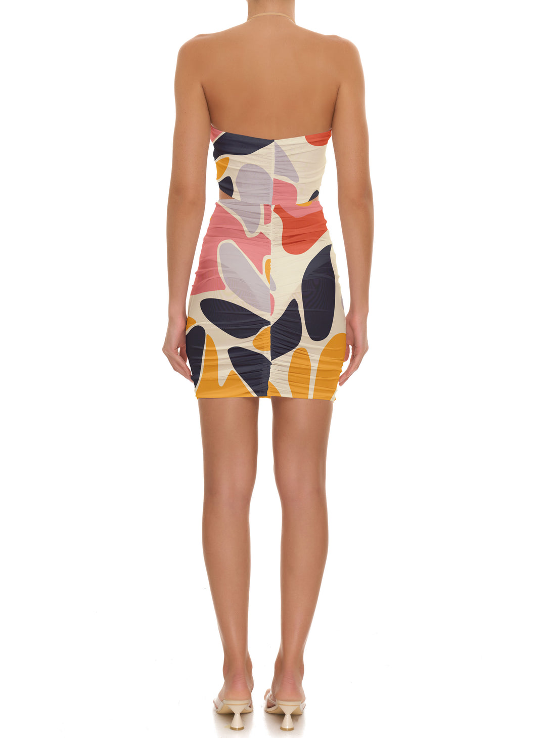 BSWR-D23 Halter Mini Dress