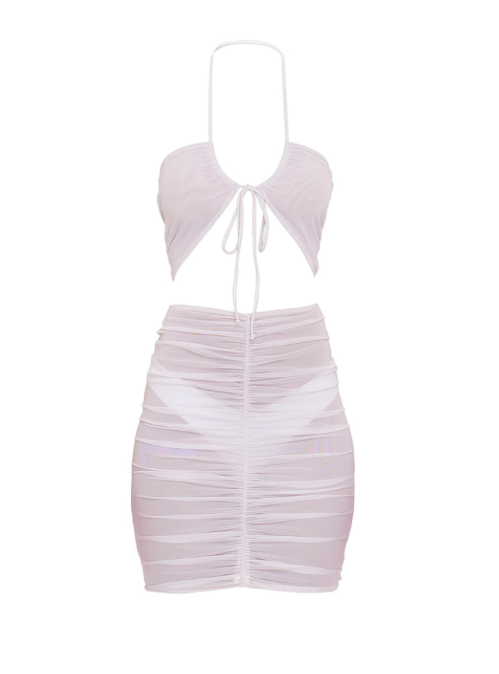 BSWR-D23 Halter Mini Dress