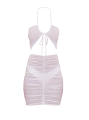 BSWR-D23 Halter Mini Dress