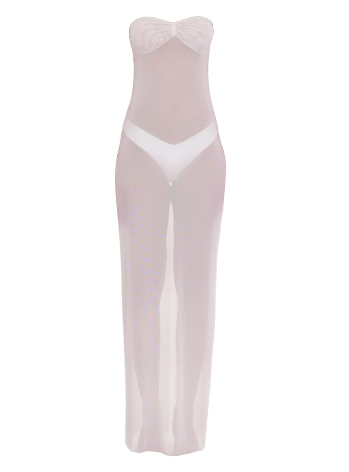 BSWR-D25 Bandeau Maxi Dress