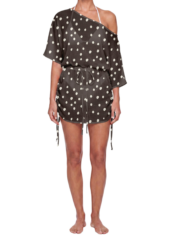 BSWR-D27 Wide Neckline Dress