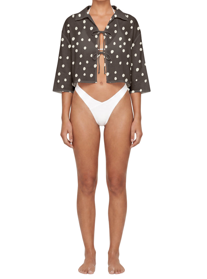 BSWR-T24 Off Shoulder Cropped Top