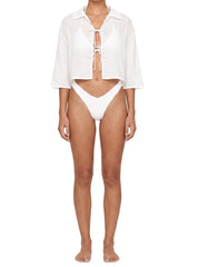 BSWR-T24 Off Shoulder Cropped Top