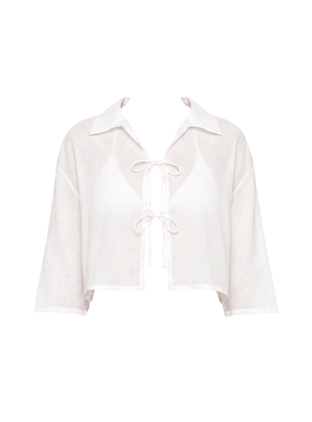 BSWR-T24 Drop Shoulder Cropped Top
