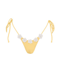 BSWS-B146 Tie Side Flower Crochet Cheeky Bottom